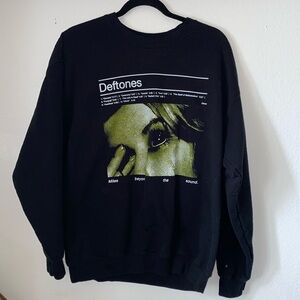 💚Deftones Crewneck sweater